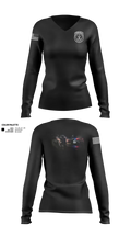 Emergency Service Unit 40804192 Women's Long Sleeve V-neck Shirt - 23