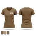 JCSE 43139463 Women's Short Sleeve V-neck Shirt - 1