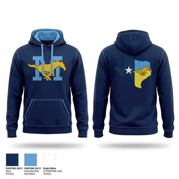 Hoodie, Mustangs, Wrestling, Teamtime, Team time, sublimation, custom sports apparel, team uniforms, spirit wear, spiritwear, sports uniforms, custom shirts, team store, custom team store, fundraiser sports, apparel fundraiser