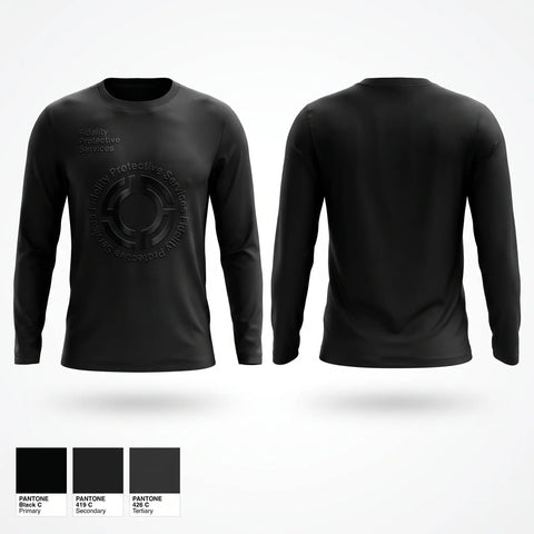 Long Sleeve Performance Shirt, Fidelity Protective Services, , Teamtime, Team time, sublimation, custom sports apparel, team uniforms, spirit wear, spiritwear, sports uniforms, custom shirts, team store, custom team store, fundraiser sports, apparel fundraiser