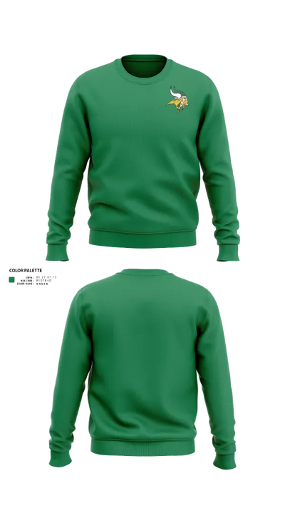 Northland Vikings 87939823 Crew Neck Sweatshirt - 22