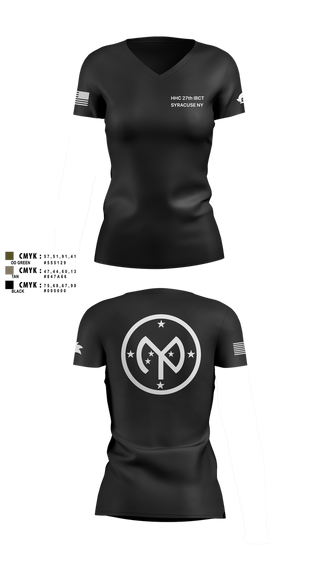 Womens Short Sleeve Vneck Shirt, 27 IBCT, , Teamtime, Team time, sublimation, custom sports apparel, team uniforms, spirit wear, spiritwear, sports uniforms, custom shirts, team store, custom team store, fundraiser sports, apparel fundraiser