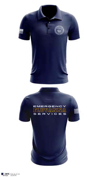 Short Sleeve Performance Polo, Fluvanna county emergency services, EMS/EMT, Teamtime, Team time, sublimation, custom sports apparel, team uniforms, spirit wear, spiritwear, sports uniforms, custom shirts, team store, custom team store, fundraiser sports, apparel fundraiser