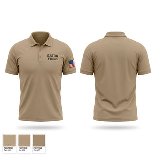 Short Sleeve Performance Polo, Gator fires, Army, Teamtime, Team time, sublimation, custom sports apparel, team uniforms, spirit wear, spiritwear, sports uniforms, custom shirts, team store, custom team store, fundraiser sports, apparel fundraiser