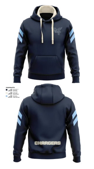 Hoodie, Ansonia Chargers, Track & Field, Teamtime, Team time, sublimation, custom sports apparel, team uniforms, spirit wear, spiritwear, sports uniforms, custom shirts, team store, custom team store, fundraiser sports, apparel fundraiser
