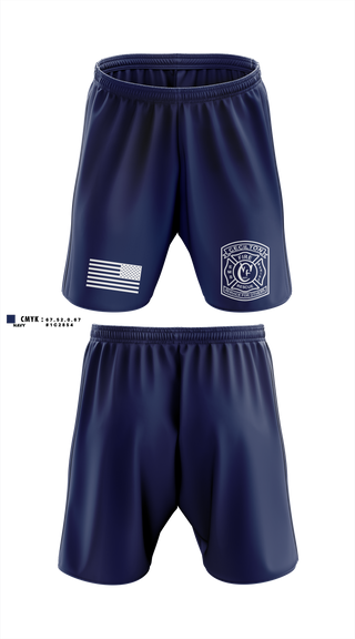 Athletic Shorts With Pockets, Cecilton Volunteer Fire Company, Fire Department, Teamtime, Team time, sublimation, custom sports apparel, team uniforms, spirit wear, spiritwear, sports uniforms, custom shirts, team store, custom team store, fundraiser sports, apparel fundraiser