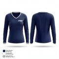 Framingham High School Field Hockey 6863482 Women's Long Sleeve V-neck Shirt - 2