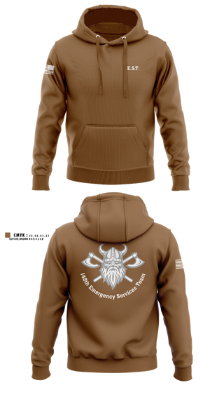 Hoodie, 148th E.S.T., Police, Teamtime, Team time, sublimation, custom sports apparel, team uniforms, spirit wear, spiritwear, sports uniforms, custom shirts, team store, custom team store, fundraiser sports, apparel fundraiser