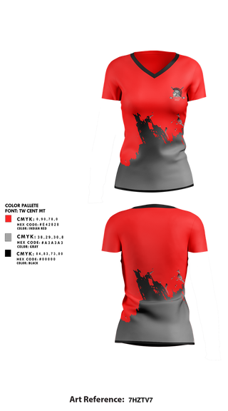 Womens Short Sleeve Vneck Shirt, Southeastern Trojans, Golf, Teamtime, Team time, sublimation, custom sports apparel, team uniforms, spirit wear, spiritwear, sports uniforms, custom shirts, team store, custom team store, fundraiser sports, apparel fundraiser