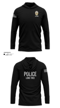 Lone Tree Police Department Long Sleeve Performance Shirt with hood - 21