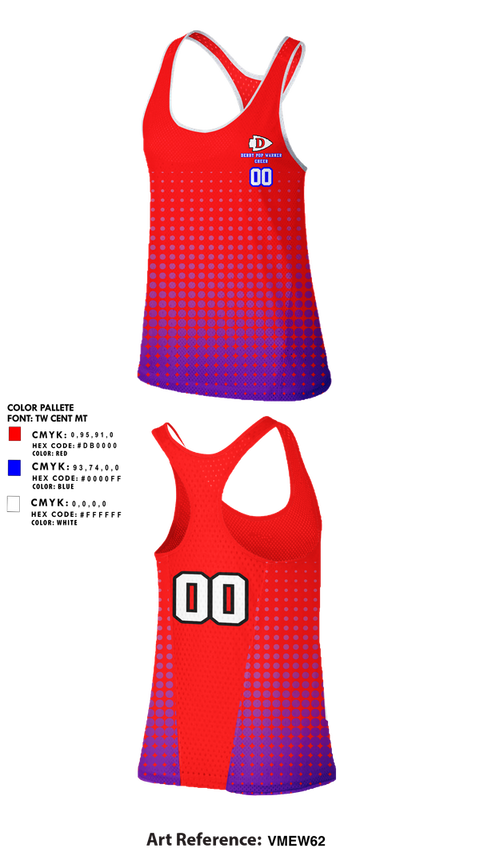 Tank Top, Derby Pop Warner Cheer, Cheer, Teamtime, Team time, sublimation, custom sports apparel, team uniforms, spirit wear, spiritwear, sports uniforms, custom shirts, team store, custom team store, fundraiser sports, apparel fundraiser