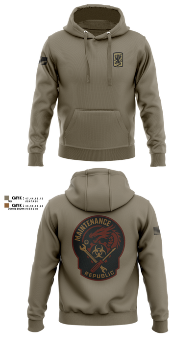 411Th CBRN 48851239 Hoodie - 1