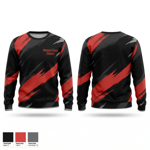 Crew Neck Sweatshirt, Mesabi East Giants, Women's Basketball, Teamtime, Team time, sublimation, custom sports apparel, team uniforms, spirit wear, spiritwear, sports uniforms, custom shirts, team store, custom team store, fundraiser sports, apparel fundraiser