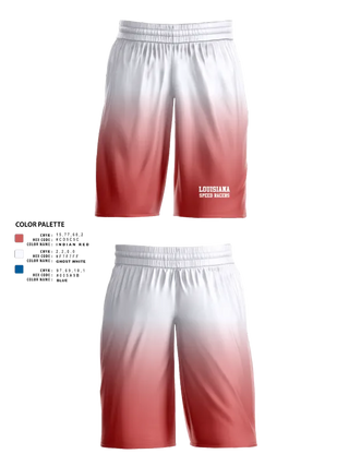 Athletic Shorts With Pockets, Louisiana Speed Racers, Track & Field, Teamtime, Team time, sublimation, custom sports apparel, team uniforms, spirit wear, spiritwear, sports uniforms, custom shirts, team store, custom team store, fundraiser sports, apparel fundraiser