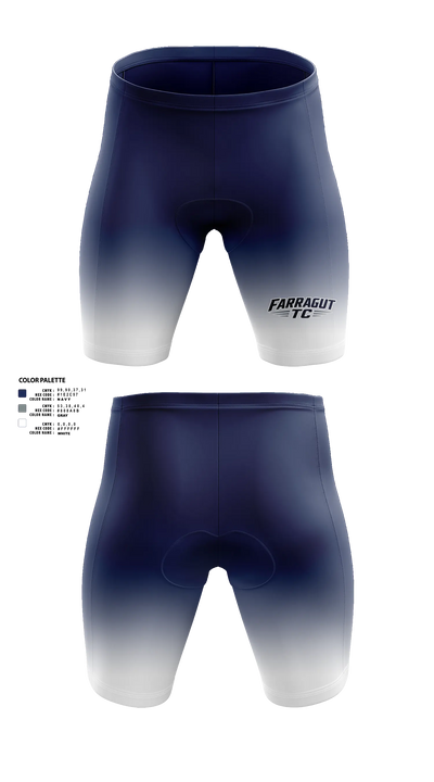 Farragut Track Club Men's Compression Shorts - 30