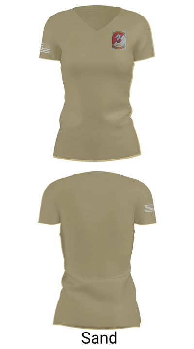 Caisson BTRY 3CR 81164920 Women's Short Sleeve V-neck Shirt - 88