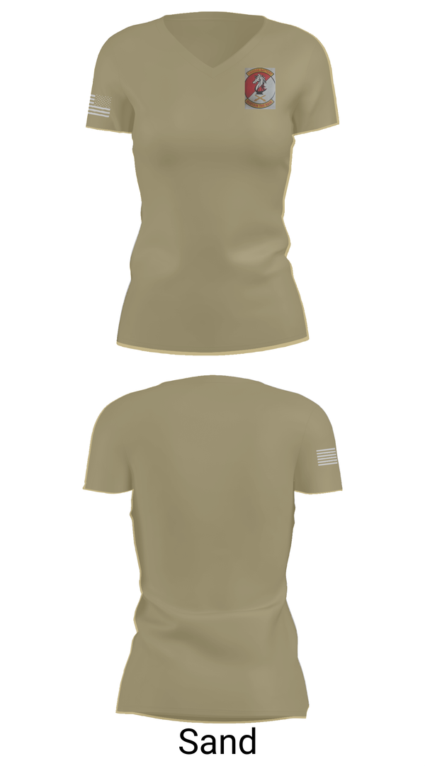 Womens Short Sleeve Vneck Shirt, Caisson BTRY 3CR, , Teamtime, Team time, sublimation, custom sports apparel, team uniforms, spirit wear, spiritwear, sports uniforms, custom shirts, team store, custom team store, fundraiser sports, apparel fundraiser