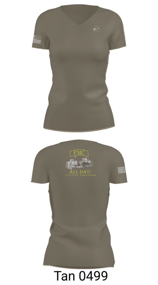 Womens Short Sleeve Vneck Shirt, 2TC, Army, Teamtime, Team time, sublimation, custom sports apparel, team uniforms, spirit wear, spiritwear, sports uniforms, custom shirts, team store, custom team store, fundraiser sports, apparel fundraiser