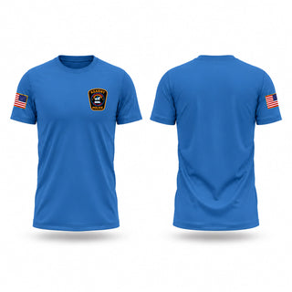 Old School Cotton Feel Shirt, Kearny P.B.A Local 21, Police, Teamtime, Team time, sublimation, custom sports apparel, team uniforms, spirit wear, spiritwear, sports uniforms, custom shirts, team store, custom team store, fundraiser sports, apparel fundraiser