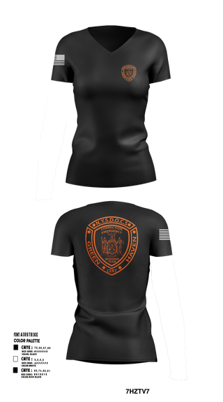 Womens Short Sleeve Vneck Shirt, Green Haven CERT, , Teamtime, Team time, sublimation, custom sports apparel, team uniforms, spirit wear, spiritwear, sports uniforms, custom shirts, team store, custom team store, fundraiser sports, apparel fundraiser