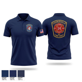 Short Sleeve Performance Polo, Cooksville, Fire Department, Teamtime, Team time, sublimation, custom sports apparel, team uniforms, spirit wear, spiritwear, sports uniforms, custom shirts, team store, custom team store, fundraiser sports, apparel fundraiser