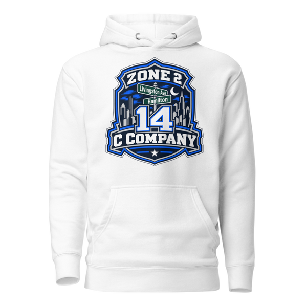 Unisex Hoodie - 1 - White