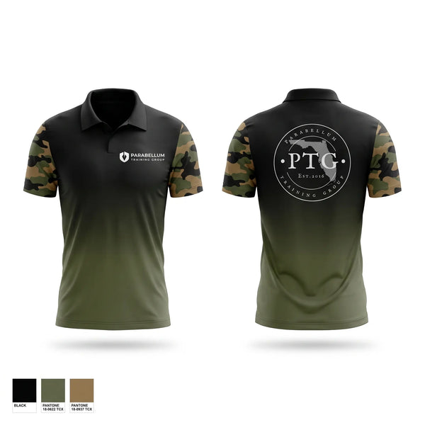 Short Sleeve Performance Polo, Parabellum Training Group, , Teamtime, Team time, sublimation, custom sports apparel, team uniforms, spirit wear, spiritwear, sports uniforms, custom shirts, team store, custom team store, fundraiser sports, apparel fundraiser