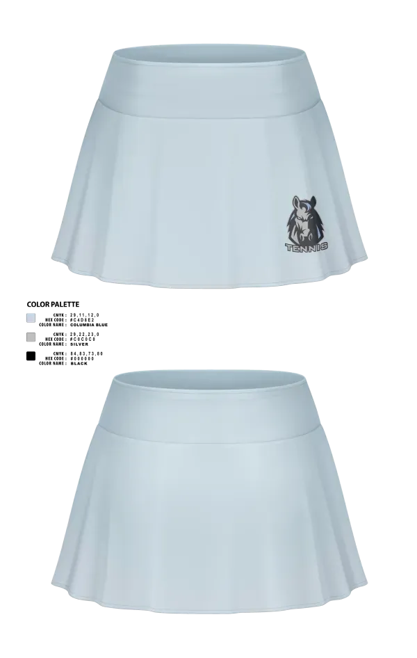Skort, Muhlenberg County High School Tennis, Tennis, Teamtime, Team time, sublimation, custom sports apparel, team uniforms, spirit wear, spiritwear, sports uniforms, custom shirts, team store, custom team store, fundraiser sports, apparel fundraiser