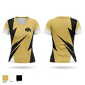 Buffalo Bison Women's Short Sleeve V-neck Shirt - 1