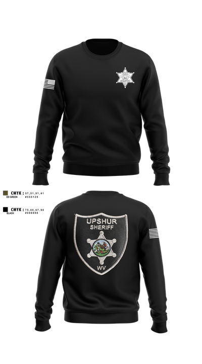Upshur County Sheriff’s Office 76177638 Crew Neck Sweatshirt - 1