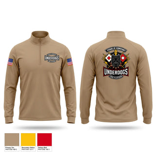Windbreaker, C co 2nd plt Underdogs, Army, Teamtime, Team time, sublimation, custom sports apparel, team uniforms, spirit wear, spiritwear, sports uniforms, custom shirts, team store, custom team store, fundraiser sports, apparel fundraiser