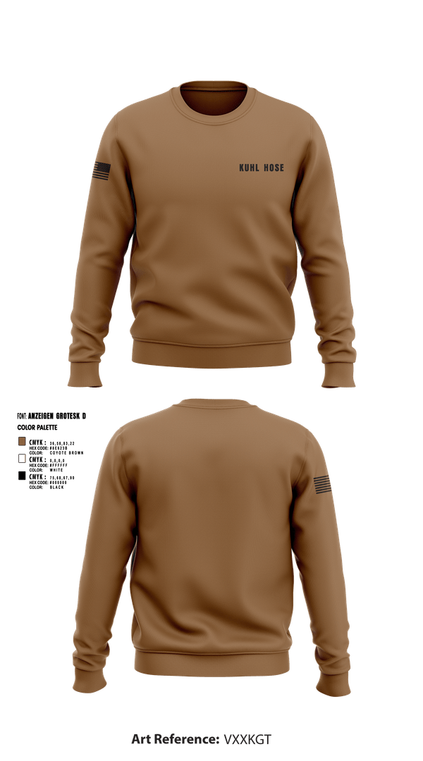 Crew Neck Sweatshirt, Kuhl Hose, , Teamtime, Team time, sublimation, custom sports apparel, team uniforms, spirit wear, spiritwear, sports uniforms, custom shirts, team store, custom team store, fundraiser sports, apparel fundraiser