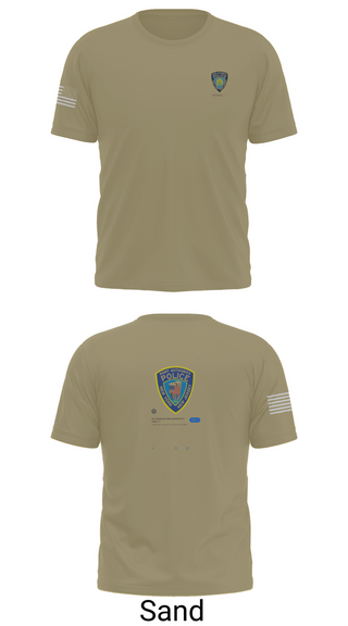 Short Sleeve Performance Shirt, Port Authority Police, , Teamtime, Team time, sublimation, custom sports apparel, team uniforms, spirit wear, spiritwear, sports uniforms, custom shirts, team store, custom team store, fundraiser sports, apparel fundraiser