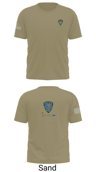 Port Authority Police 67694439 Short Sleeve Performance Shirt - 91