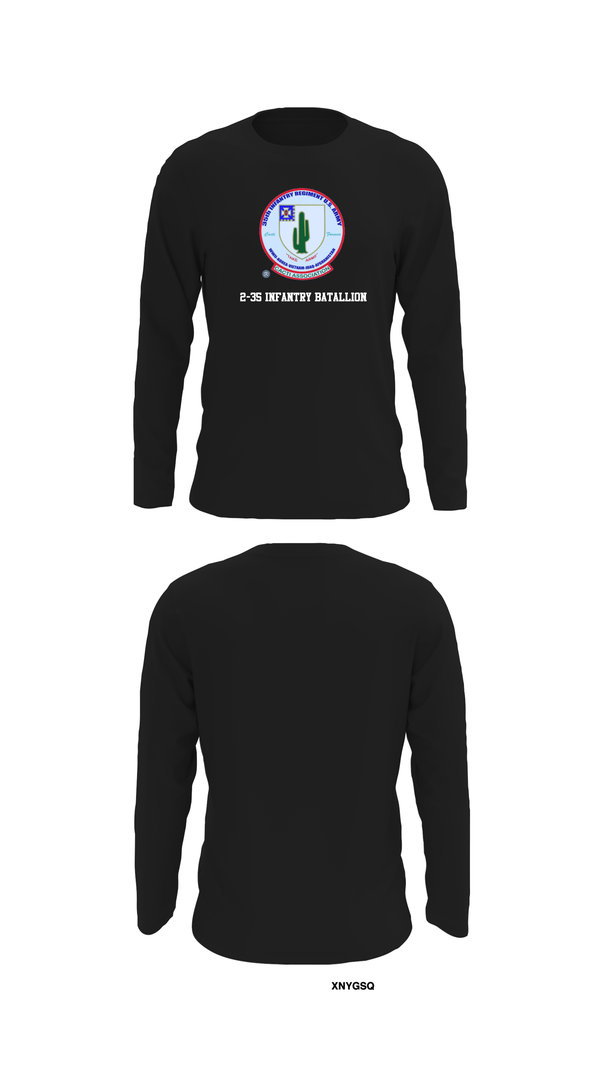 Long Sleeve Performance Shirt, 2-35 Infantry Batallion, , Teamtime, Team time, sublimation, custom sports apparel, team uniforms, spirit wear, spiritwear, sports uniforms, custom shirts, team store, custom team store, fundraiser sports, apparel fundraiser