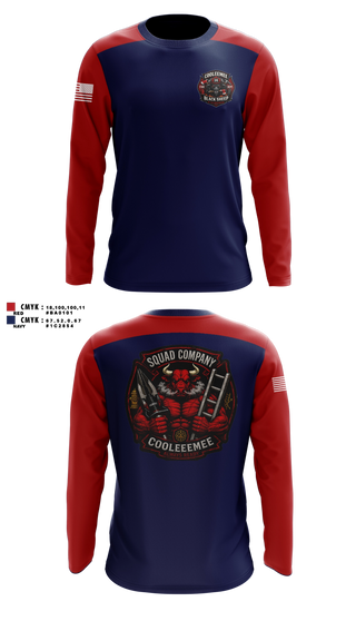 Long Sleeve Performance Shirt, Cooleemee fire department, Fire Department, Teamtime, Team time, sublimation, custom sports apparel, team uniforms, spirit wear, spiritwear, sports uniforms, custom shirts, team store, custom team store, fundraiser sports, apparel fundraiser