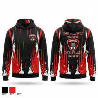 Hoodie, Underdawgz, , Teamtime, Team time, sublimation, custom sports apparel, team uniforms, spirit wear, spiritwear, sports uniforms, custom shirts, team store, custom team store, fundraiser sports, apparel fundraiser