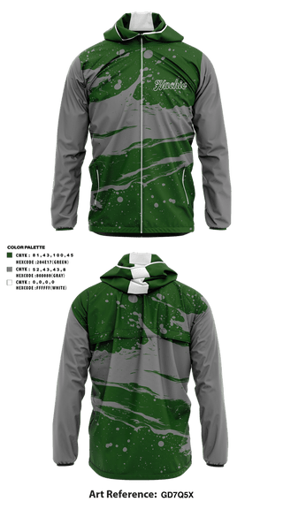 Windbreaker, Hachie, , Teamtime, Team time, sublimation, custom sports apparel, team uniforms, spirit wear, spiritwear, sports uniforms, custom shirts, team store, custom team store, fundraiser sports, apparel fundraiser