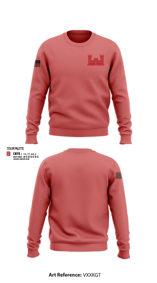 Crew Neck Sweatshirt, 205TH EN BN, Army, Teamtime, Team time, sublimation, custom sports apparel, team uniforms, spirit wear, spiritwear, sports uniforms, custom shirts, team store, custom team store, fundraiser sports, apparel fundraiser