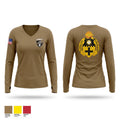 1-5 FIST 81537798 Women's Long Sleeve V-neck Shirt - 1