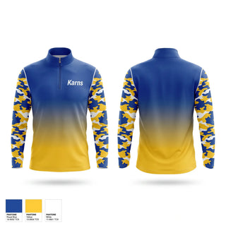 Quarter Zip Jacket, Karns, , Teamtime, Team time, sublimation, custom sports apparel, team uniforms, spirit wear, spiritwear, sports uniforms, custom shirts, team store, custom team store, fundraiser sports, apparel fundraiser