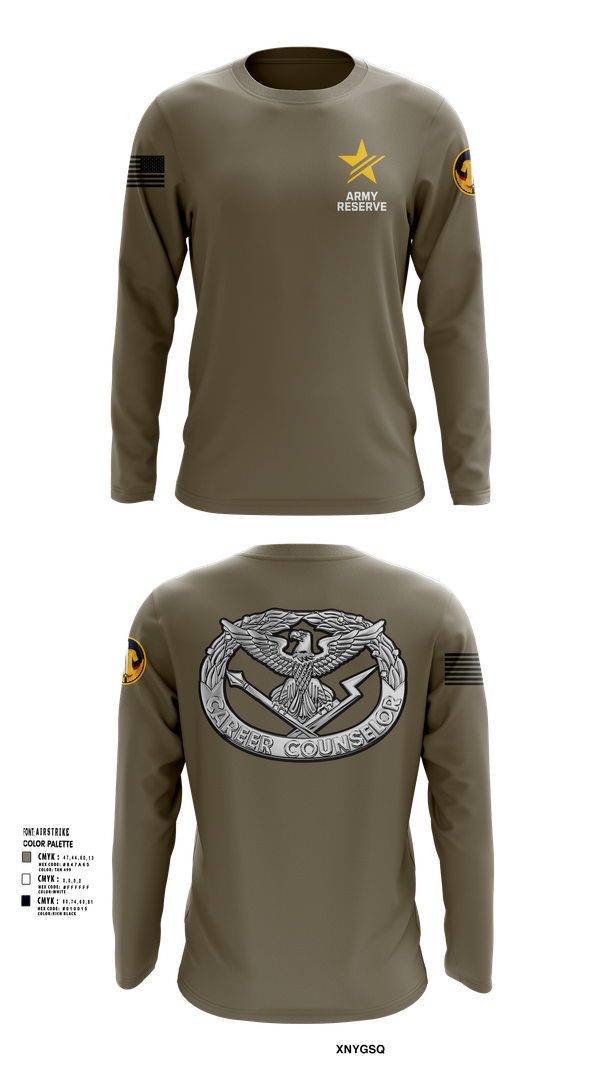 Long Sleeve Performance Shirt, ARCC, Army, Teamtime, Team time, sublimation, custom sports apparel, team uniforms, spirit wear, spiritwear, sports uniforms, custom shirts, team store, custom team store, fundraiser sports, apparel fundraiser