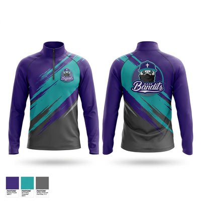 East Tennessee Base Bandits Quarter Zip Jacket - 1