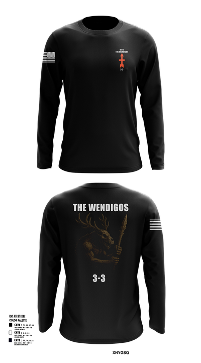 2-127 D-CO 34919210 Long Sleeve Performance Shirt 108