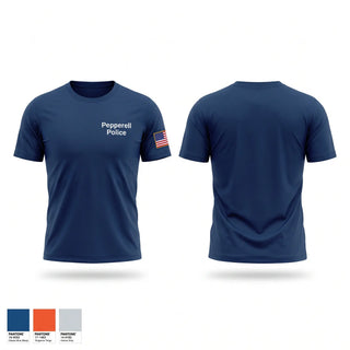 Short Sleeve Performance Shirt, Pepperell Police, Police, Teamtime, Team time, sublimation, custom sports apparel, team uniforms, spirit wear, spiritwear, sports uniforms, custom shirts, team store, custom team store, fundraiser sports, apparel fundraiser