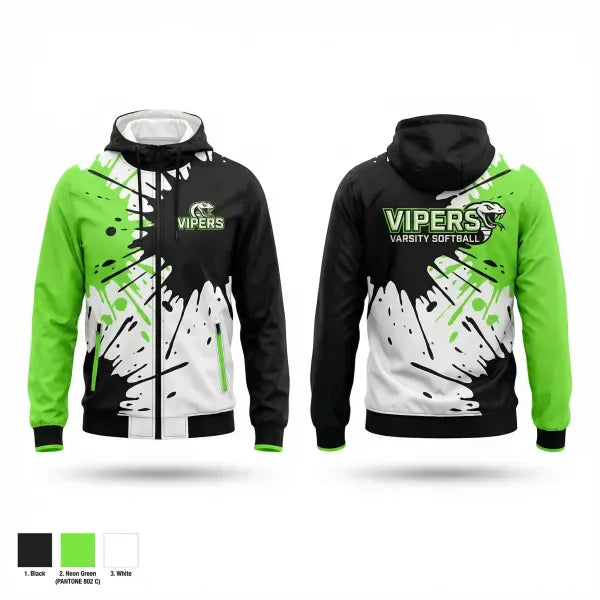 Windbreaker, Havasu Vipers, Baseball, Teamtime, Team time, sublimation, custom sports apparel, team uniforms, spirit wear, spiritwear, sports uniforms, custom shirts, team store, custom team store, fundraiser sports, apparel fundraiser