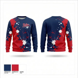 Crew Neck Sweatshirt, Oklahoma Tribe 2018, Softball, Teamtime, Team time, sublimation, custom sports apparel, team uniforms, spirit wear, spiritwear, sports uniforms, custom shirts, team store, custom team store, fundraiser sports, apparel fundraiser