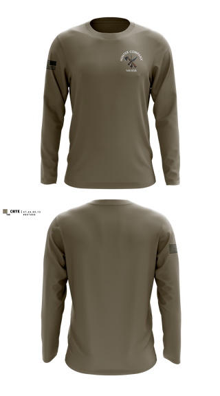 Long Sleeve Performance Shirt, H Co 148th BSB, National Guard, Teamtime, Team time, sublimation, custom sports apparel, team uniforms, spirit wear, spiritwear, sports uniforms, custom shirts, team store, custom team store, fundraiser sports, apparel fundraiser