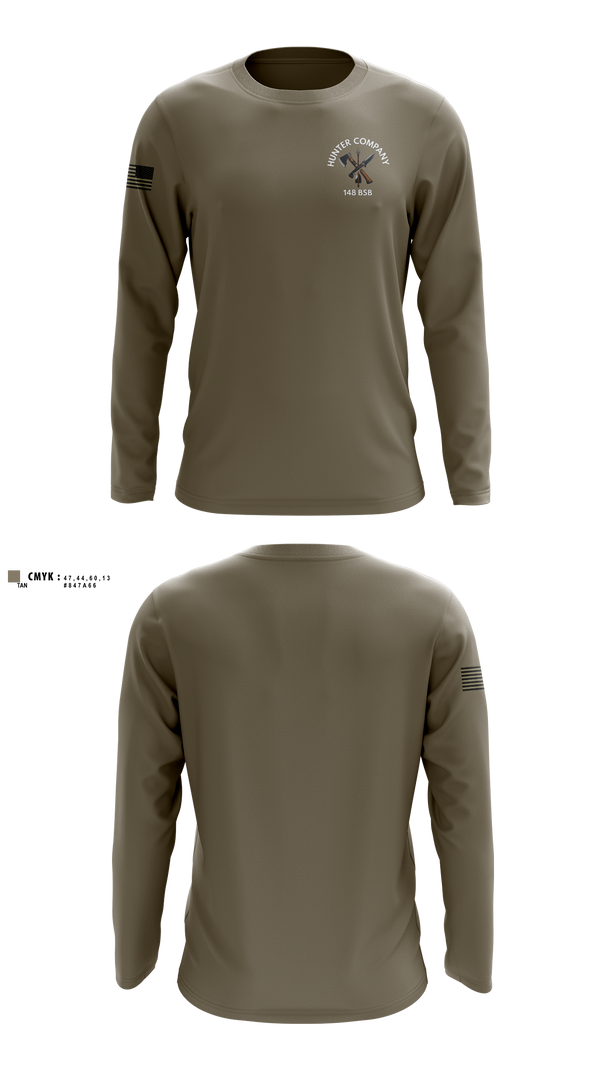Long Sleeve Performance Shirt, H Co 148th BSB, National Guard, Teamtime, Team time, sublimation, custom sports apparel, team uniforms, spirit wear, spiritwear, sports uniforms, custom shirts, team store, custom team store, fundraiser sports, apparel fundraiser