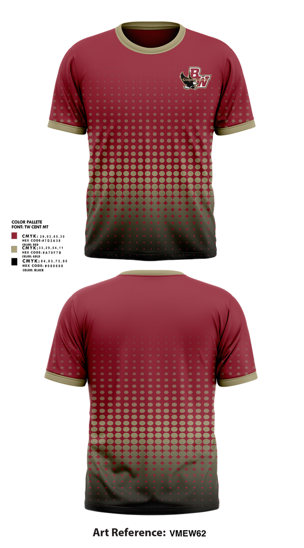 Short Sleeve Performance Shirt, Bishop Watterson Color Guard, Spirit Store, Teamtime, Team time, sublimation, custom sports apparel, team uniforms, spirit wear, spiritwear, sports uniforms, custom shirts, team store, custom team store, fundraiser sports, apparel fundraiser
